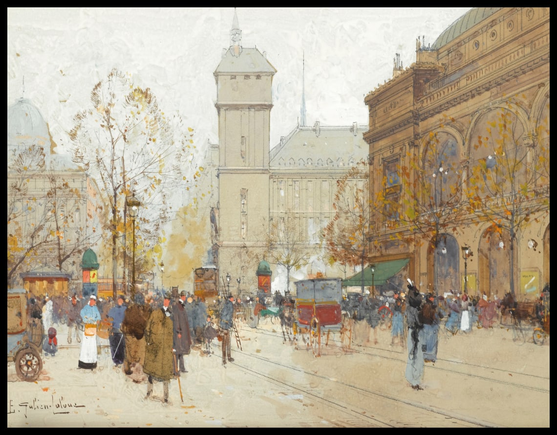 La Place du Chatelet