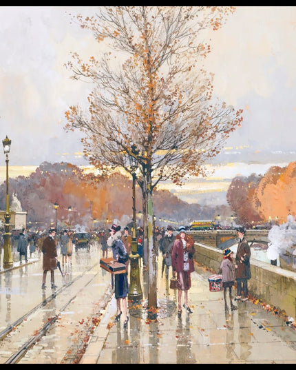 L'assemblée Nationale Et Le Pont De La Concorde