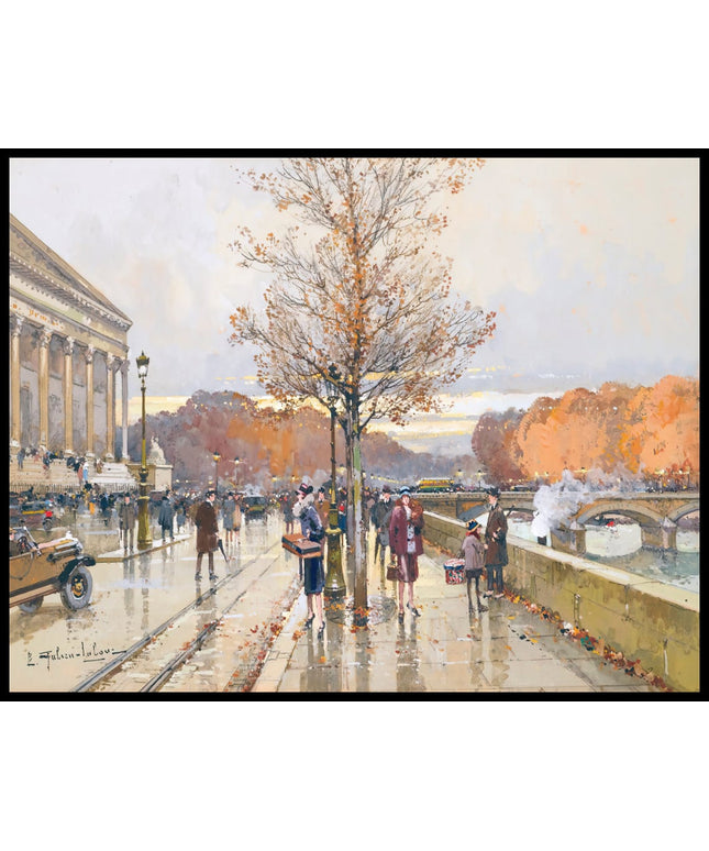 L'assemblée Nationale Et Le Pont De La Concorde