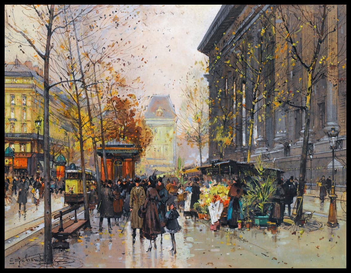 Marche aux fleurs de la Madeleine