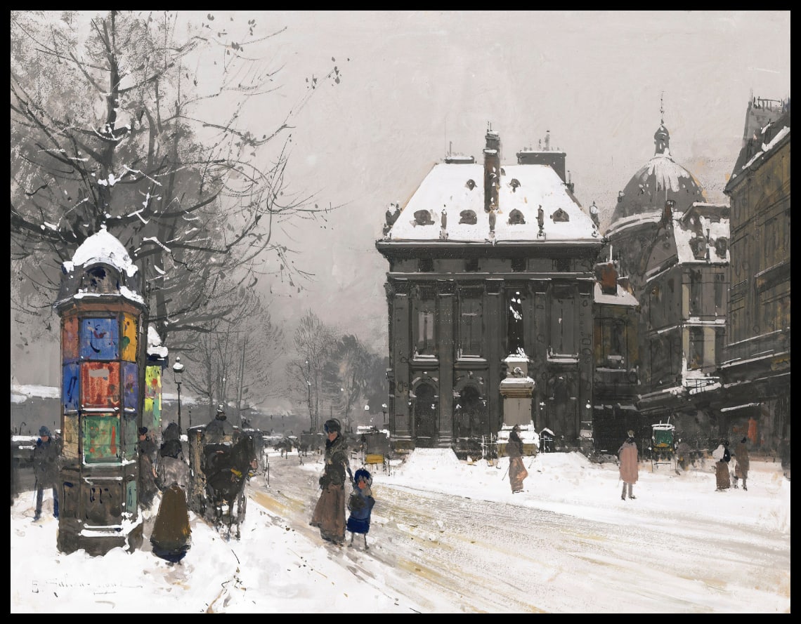 Les Quais De La Seine (L'hiver)