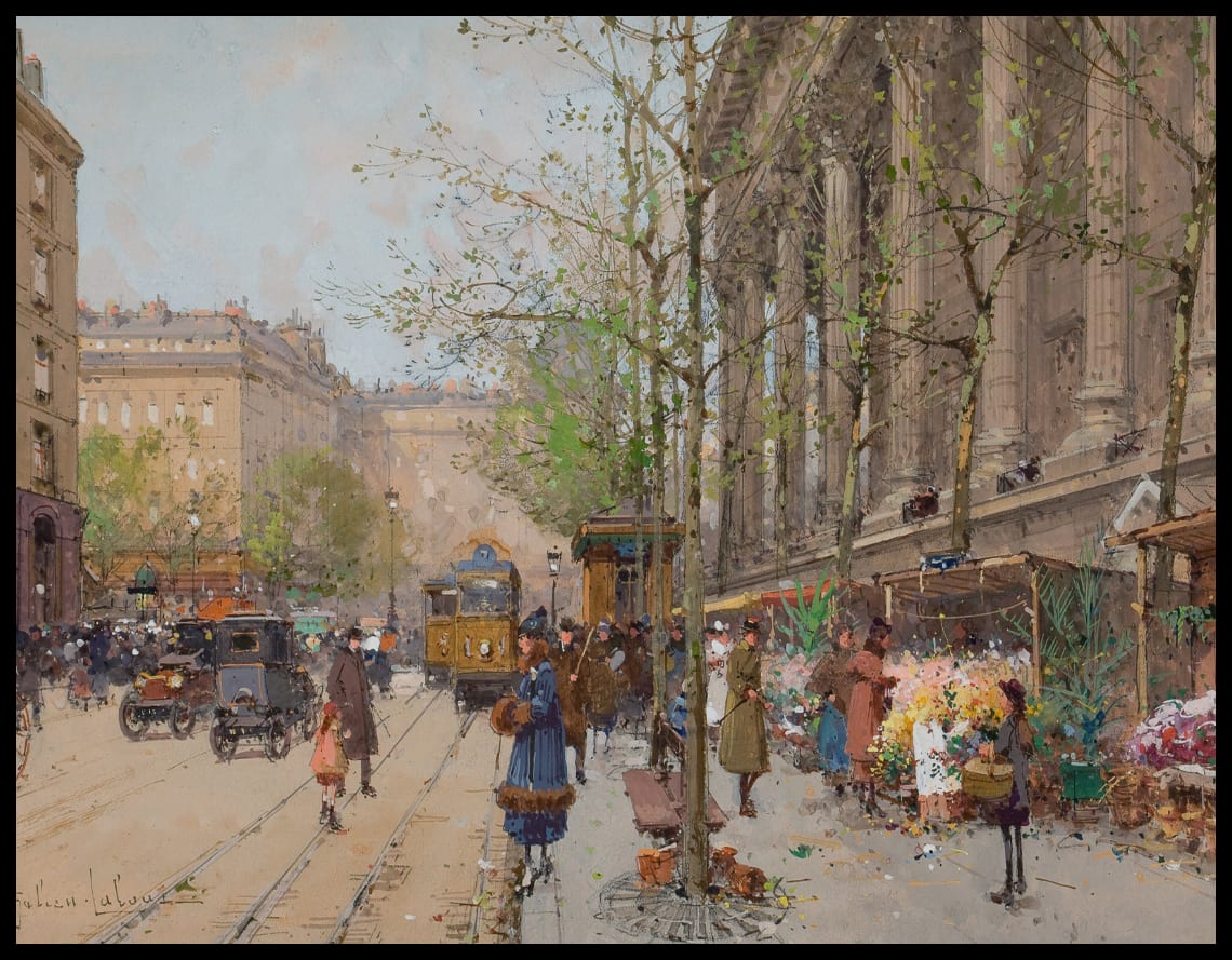 Marche aux fleurs de la Madeleine