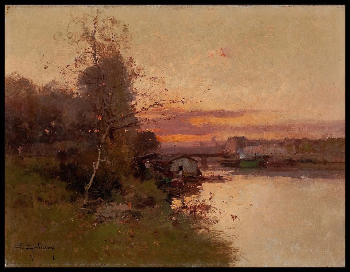 River at Sunset