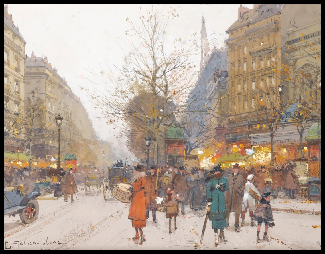 Theatre du Gymnase, Boulevard de Bonne Nouvelle