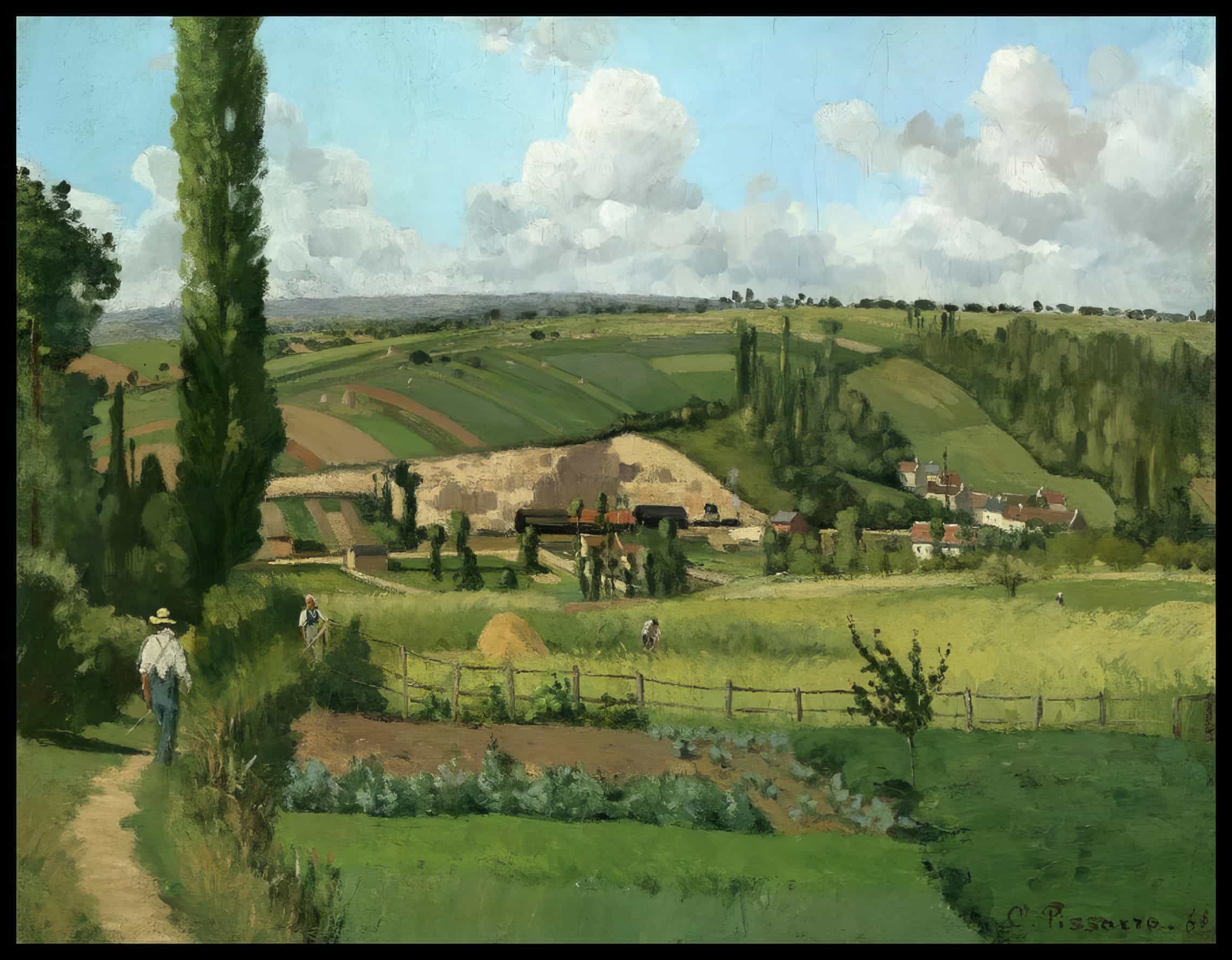Landscape At Les Pâtis