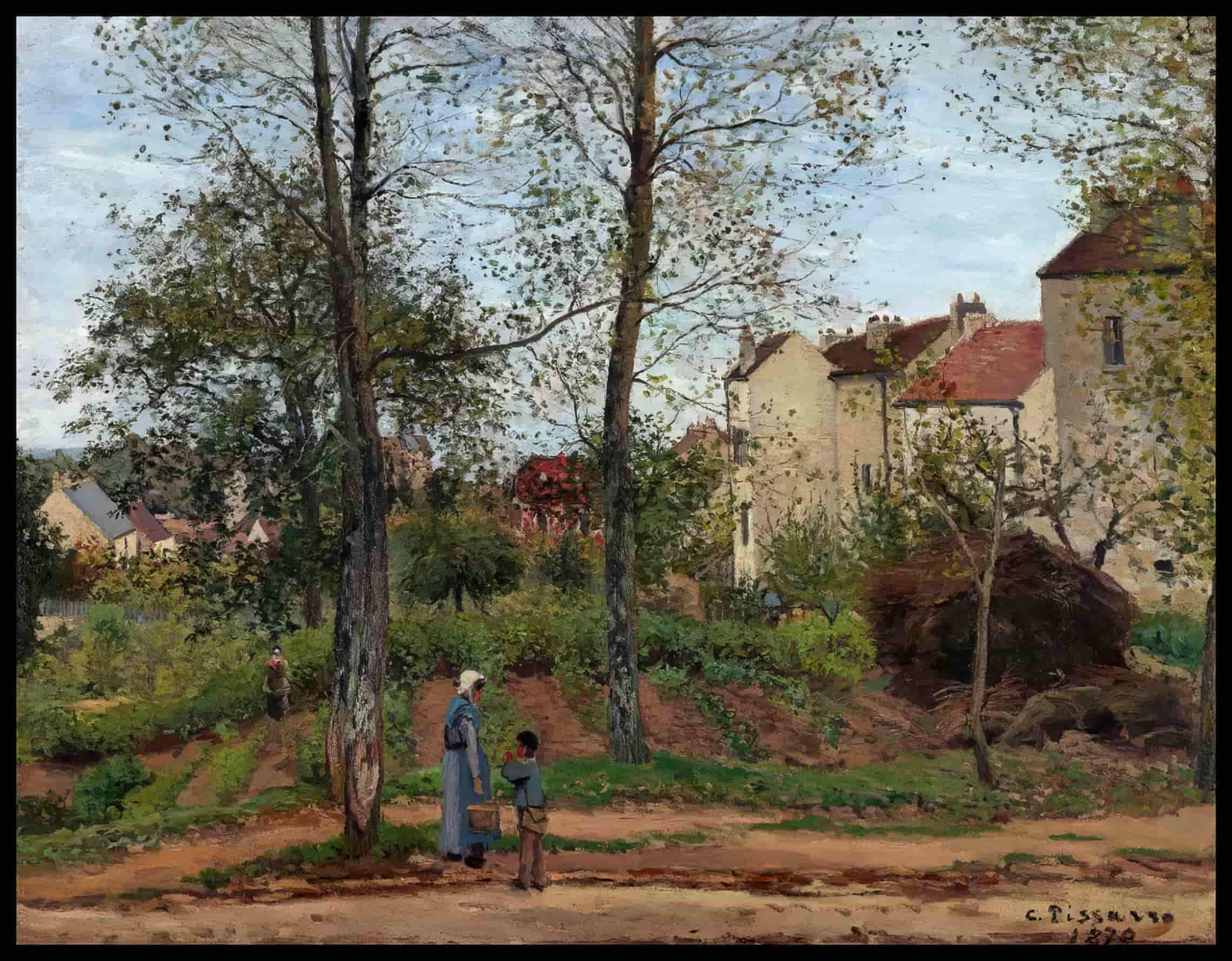 Landscape At Louveciennes