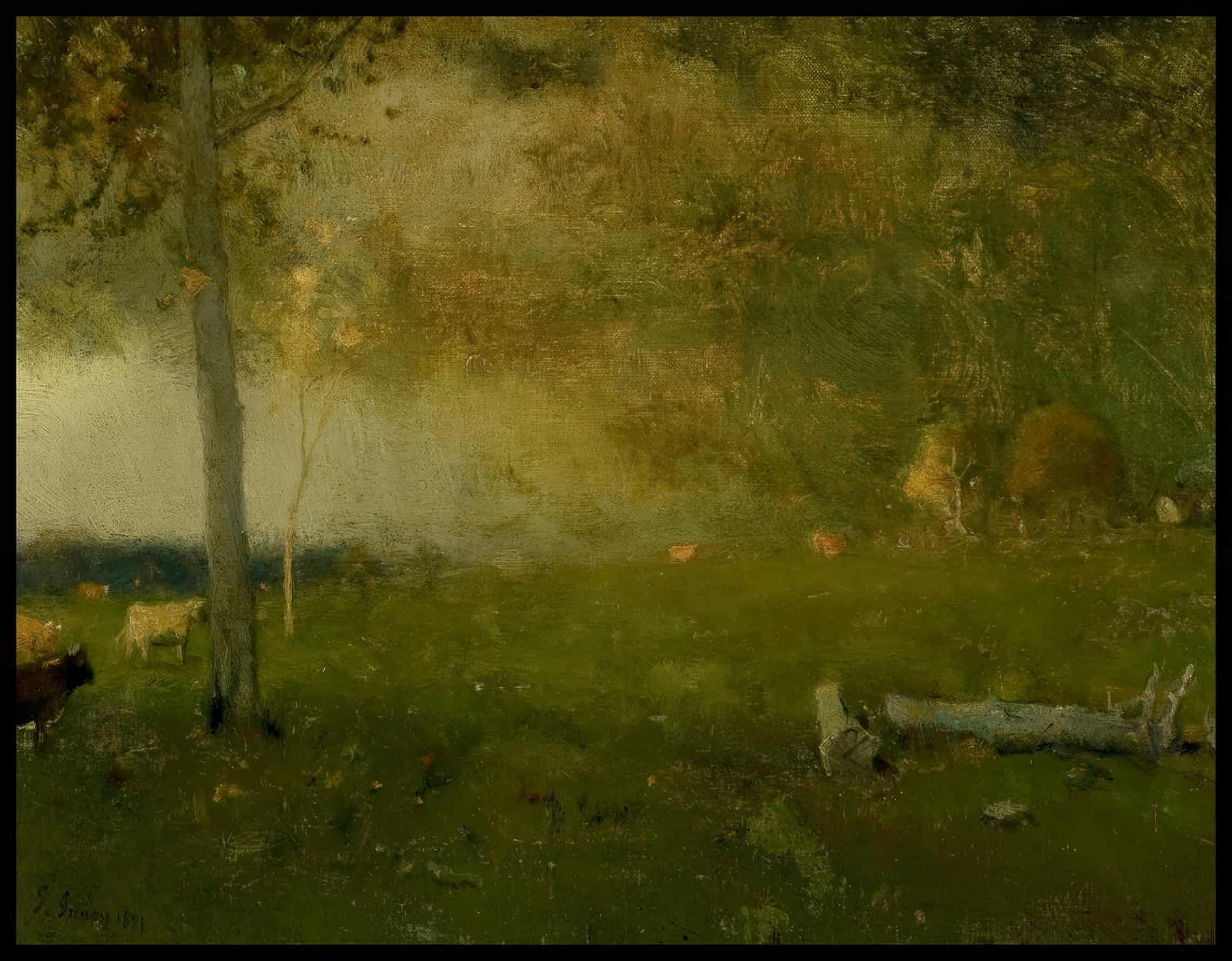 Cattle In The Storm