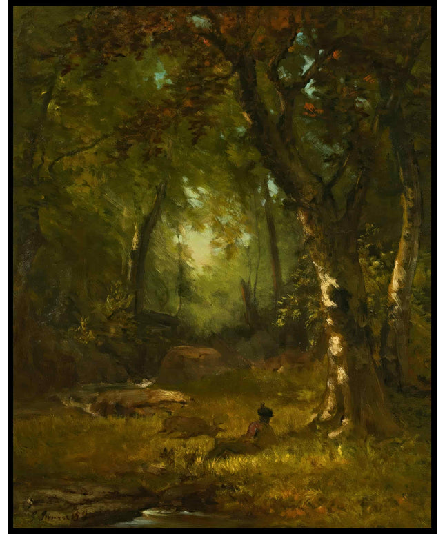 Landscape With Huntsman