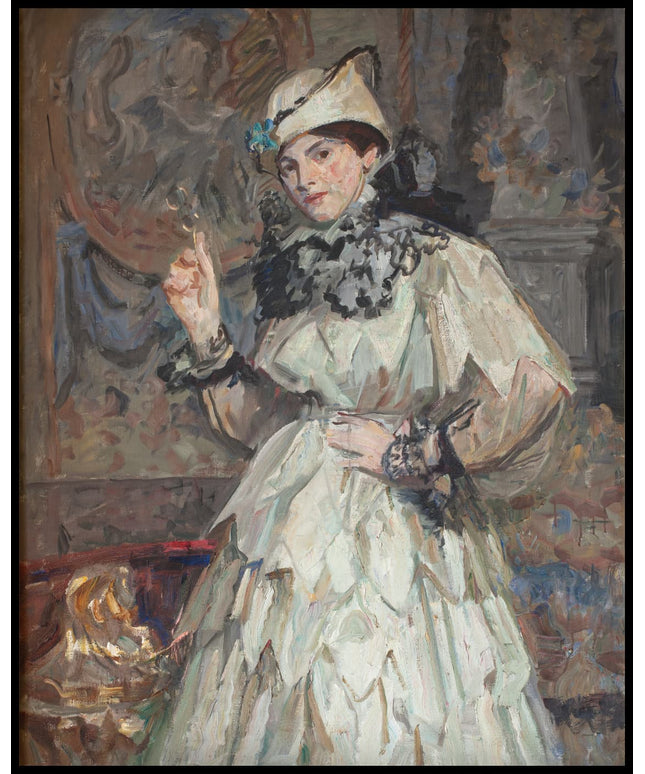 The Artist’s Daughter in Fancy Dress