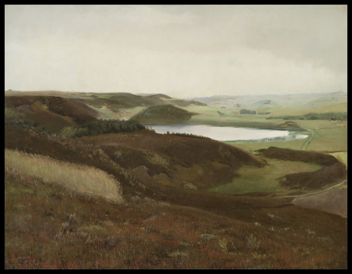 A Landscape near Bryrup, Jutland