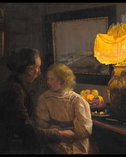 The Artist's Wife and Daughter