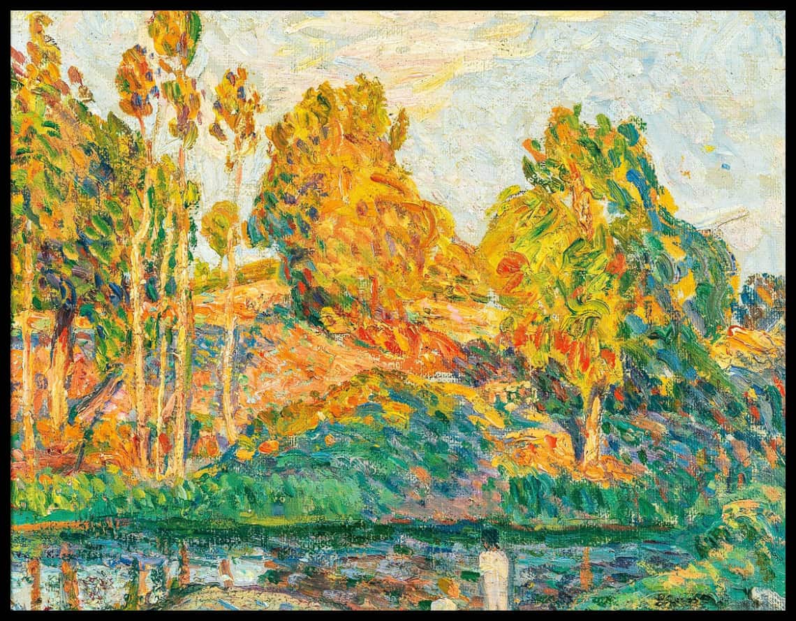 Au bord de la rivière