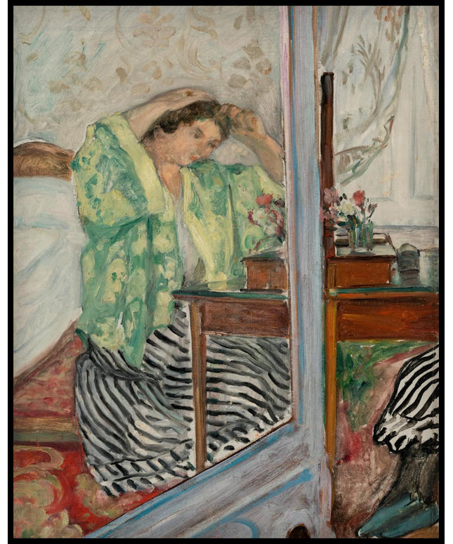 Femme à sa toilette