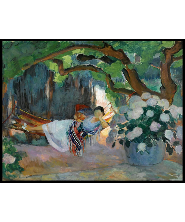 Le Pradet, Jeune Femme Au Hamac (Nono)