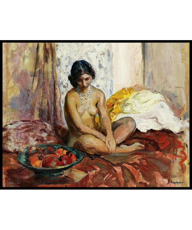 L'égyptienne Au Plateau De Fruits