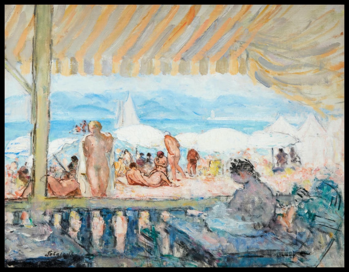 Véranda sur la Plage de Cannes