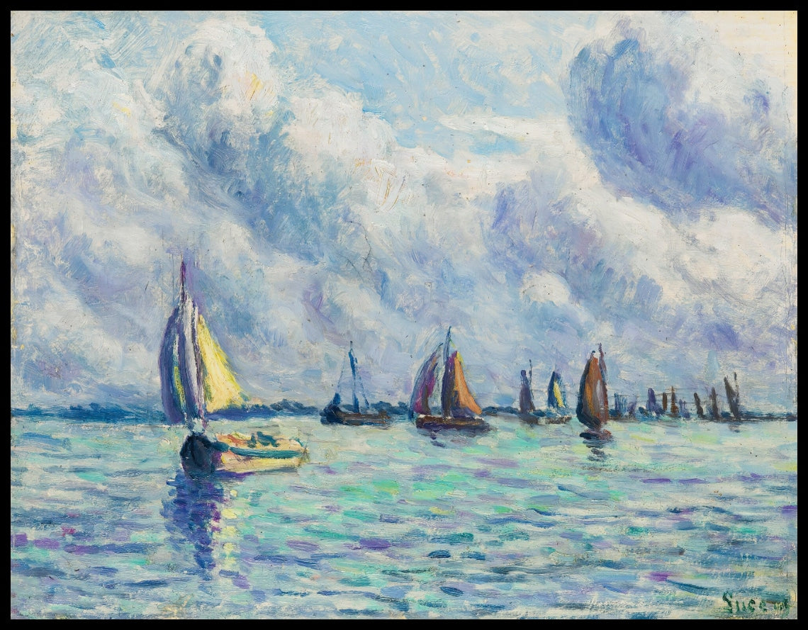 Bateaux Sur La Meuse