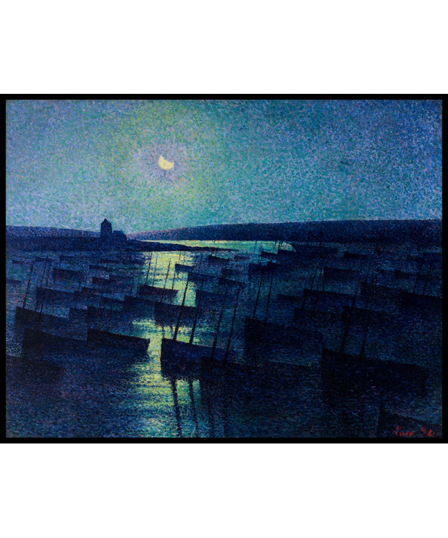 Camaret, Moonlight And Fishing Boats