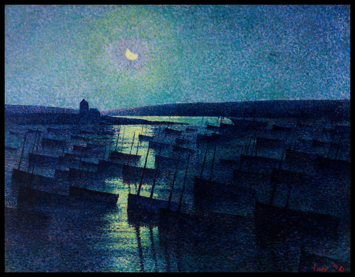 Camaret, Moonlight And Fishing Boats