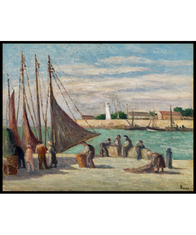 Honfleur, Sur Le Quai