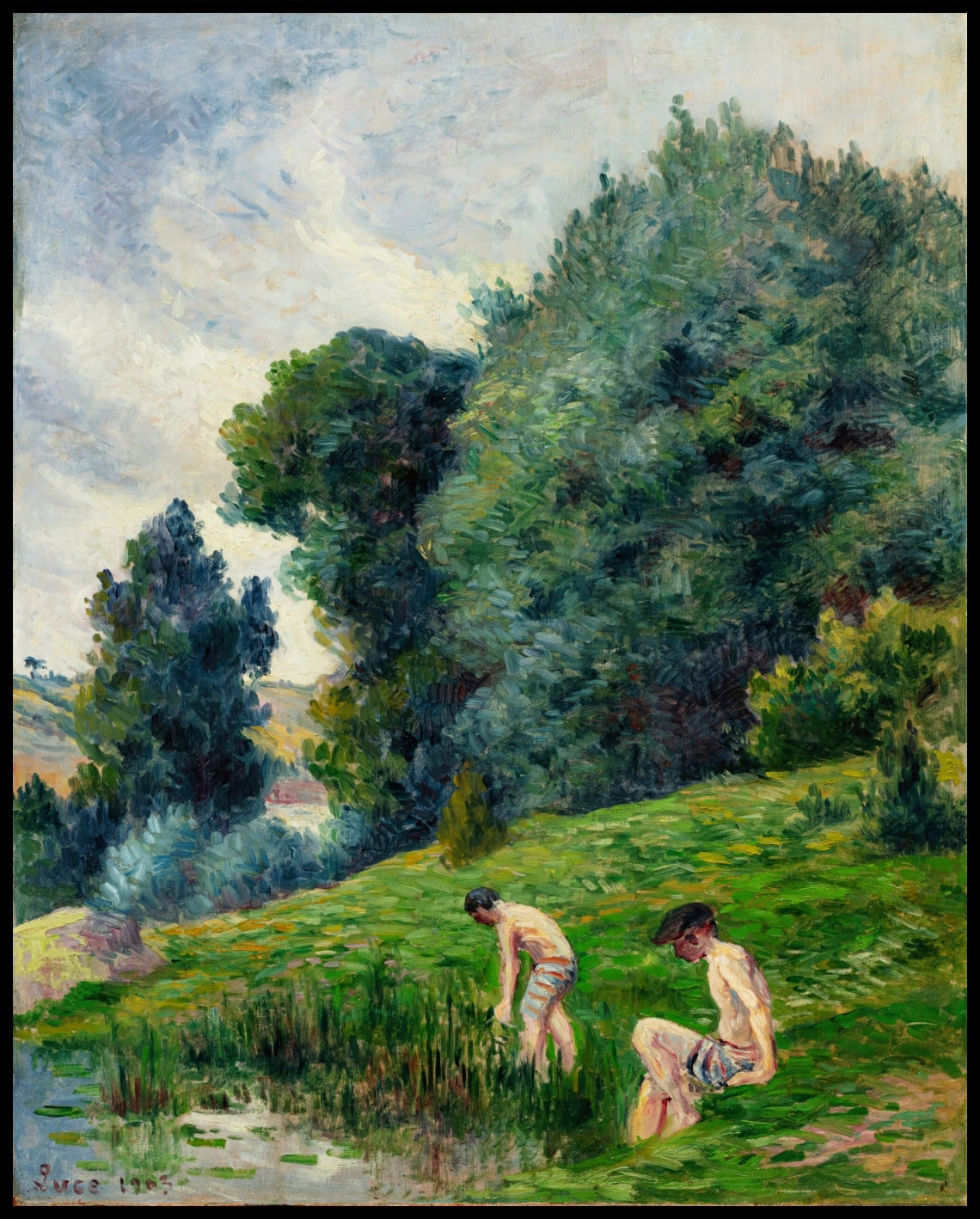 Moulineux, Les Baigneurs
