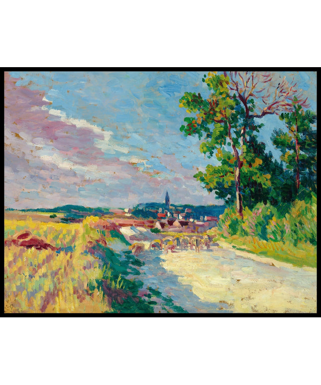 Paysage A Méréville
