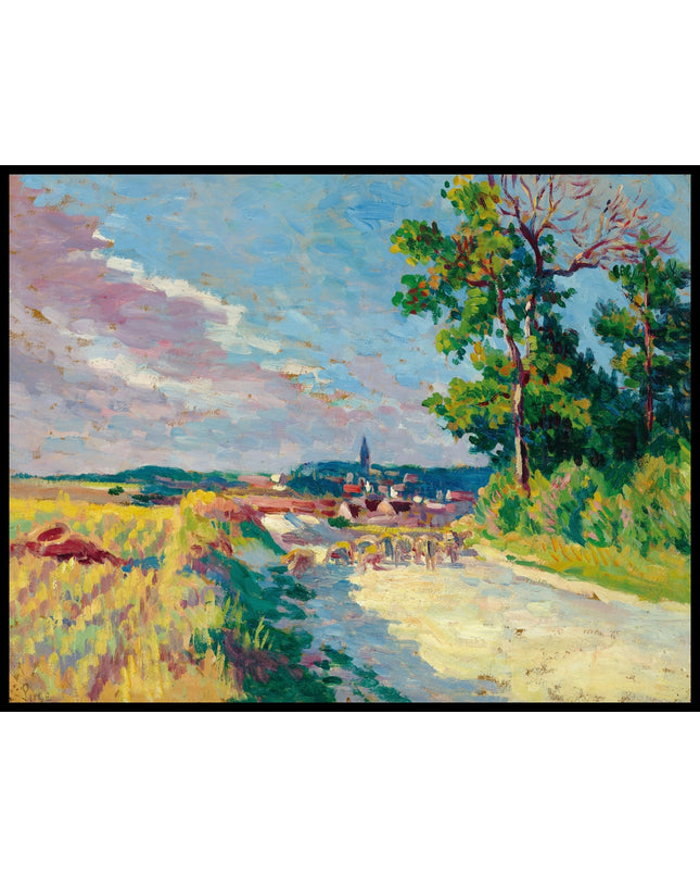 Paysage A Méréville