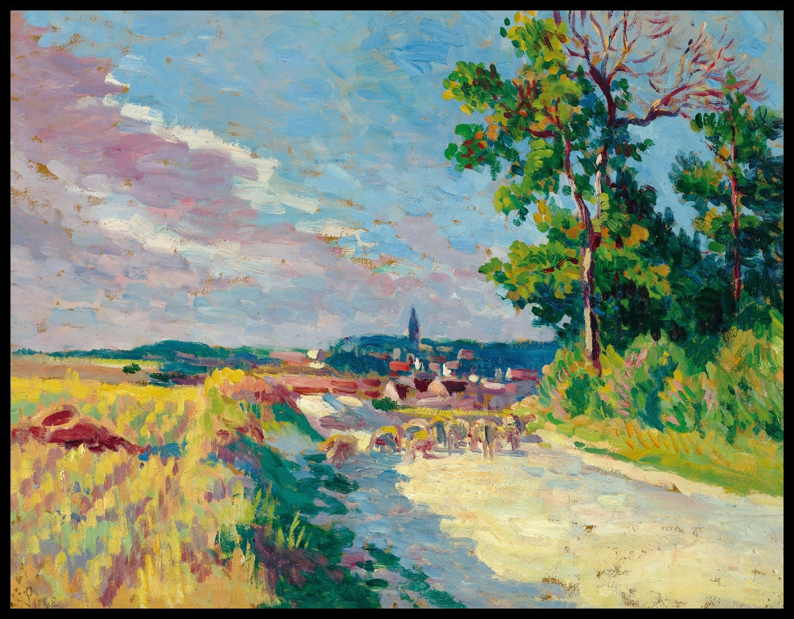 Paysage A Méréville