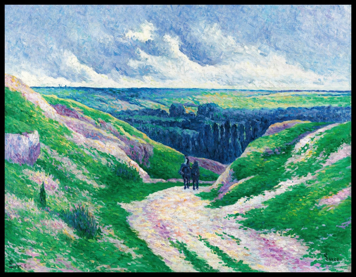 Paysage Près De Moulineux Sur Oise