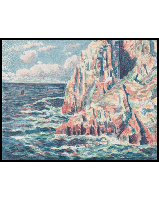 The Sea At Camaret, The Red Rocks