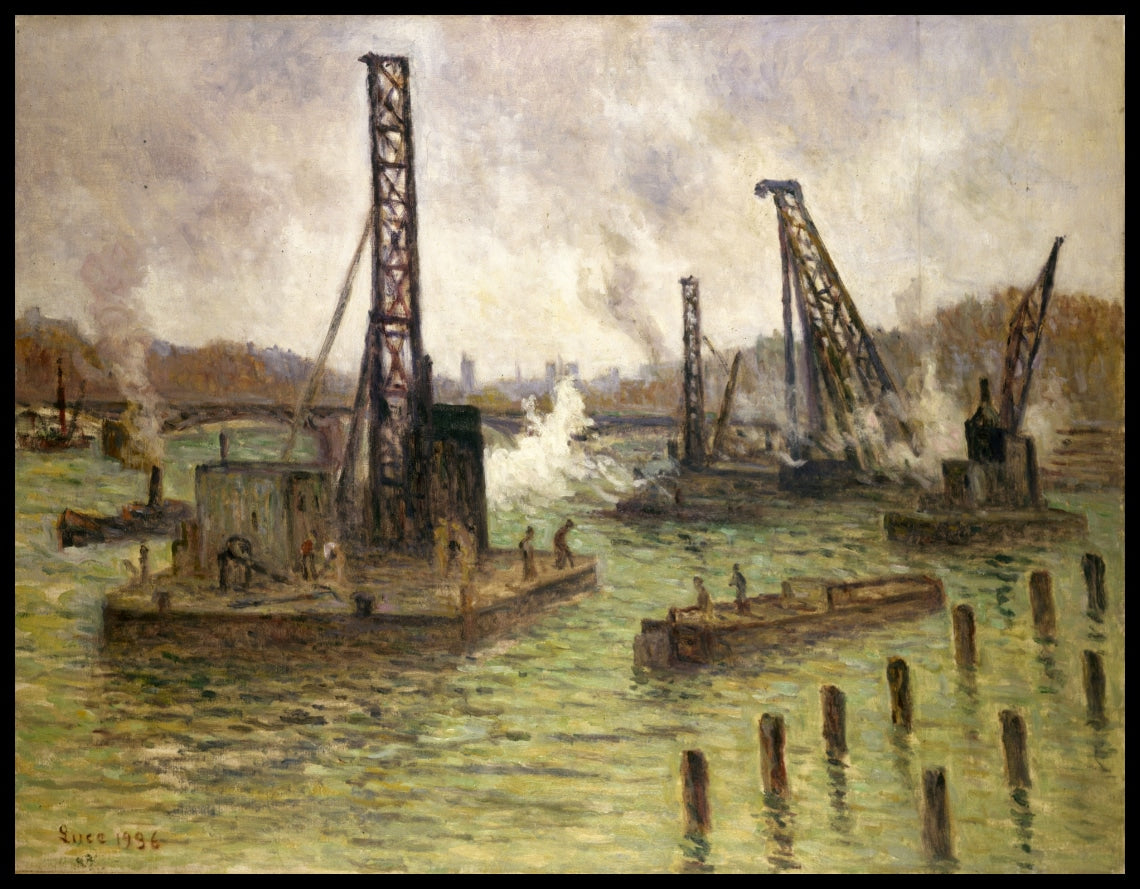 Travaux Sur La Seine