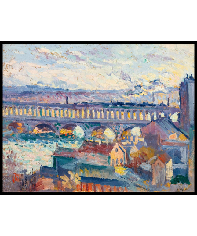 Vue Sur Le Viaduc D'auteuil