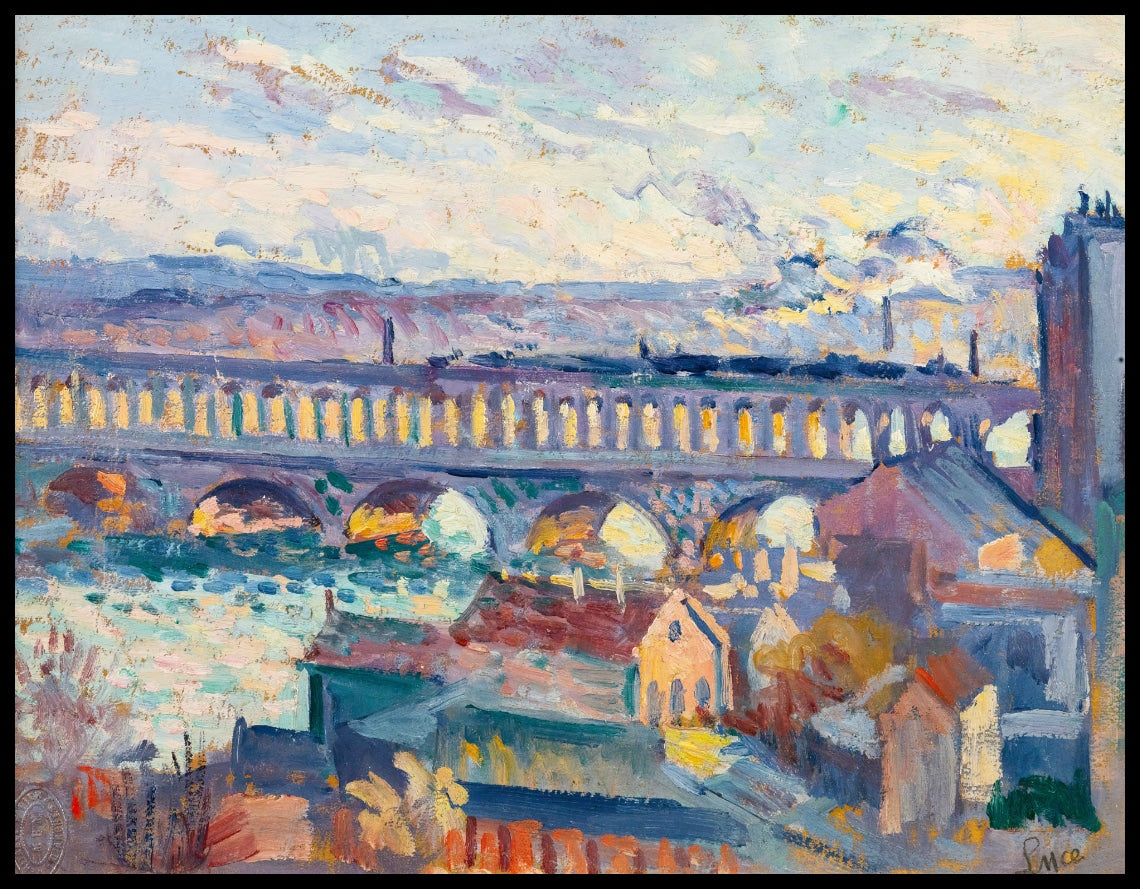 Vue Sur Le Viaduc D'auteuil