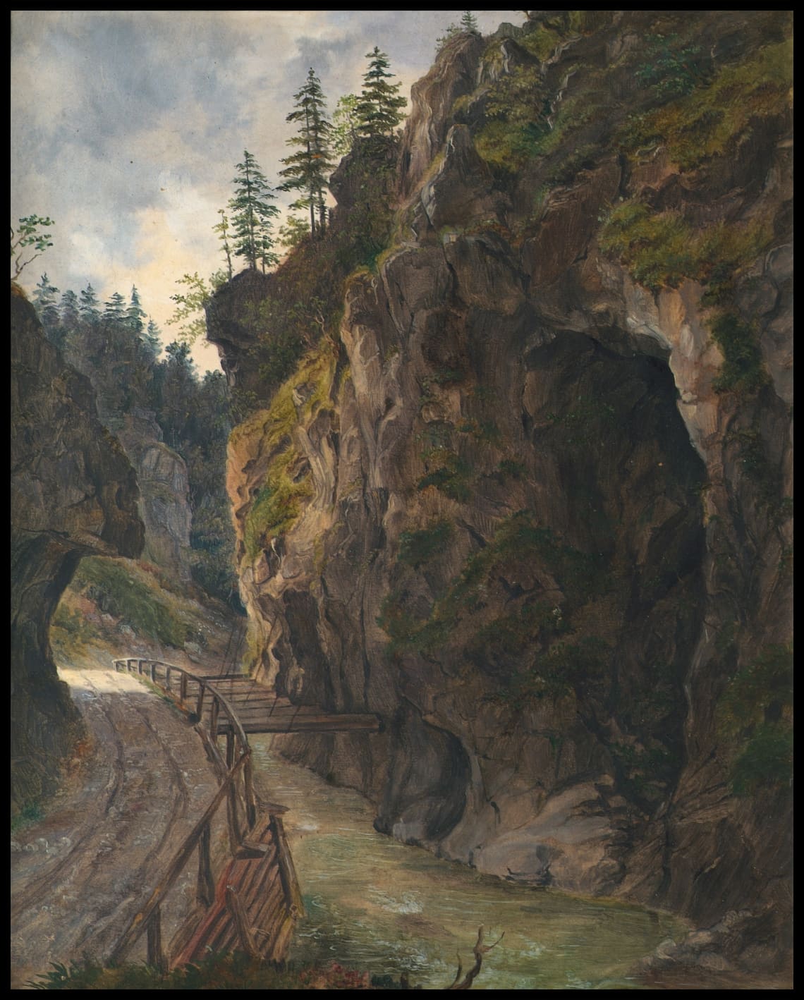 Felsenschlucht