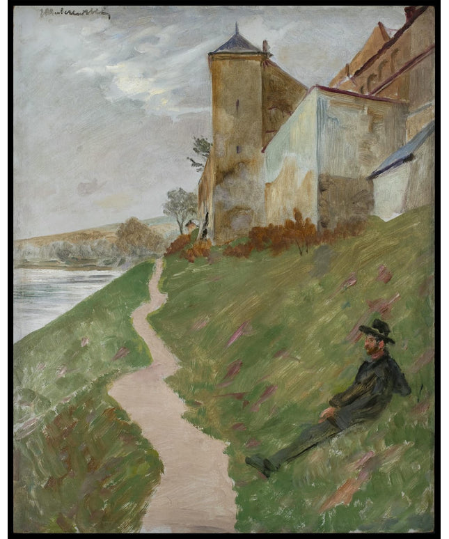 At the hill of the Norbertines' monastery