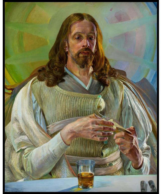 Christ in Emmaus – central section of the triptych