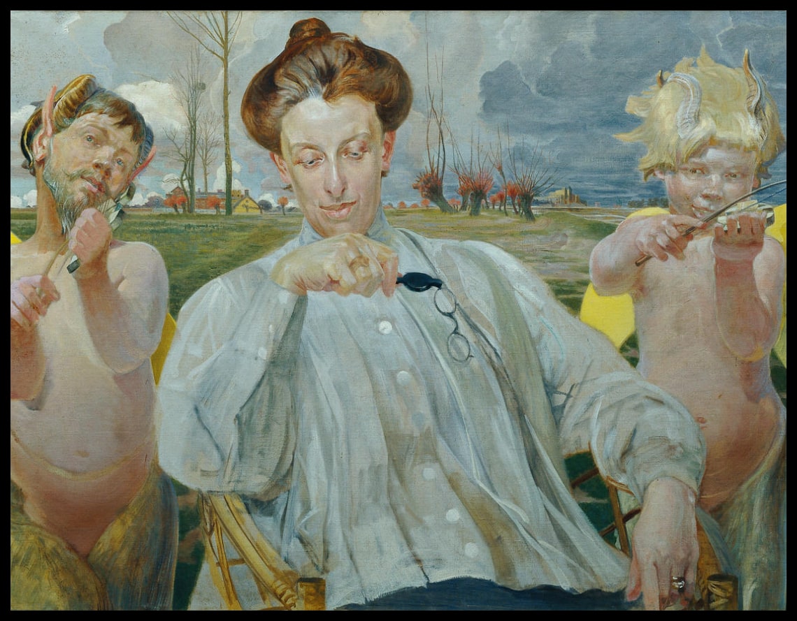La femme de l'artiste