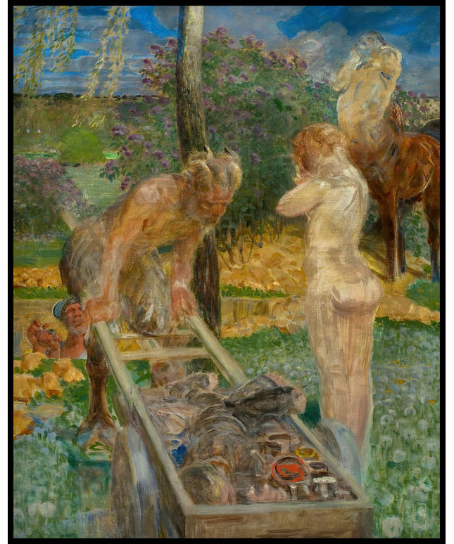 Funeral of a painter's apprentice