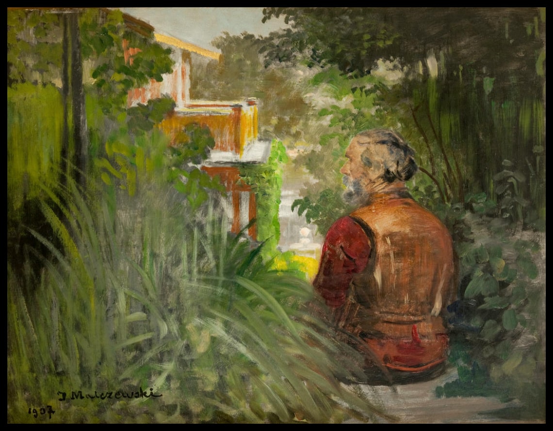 Paysage avec un palais