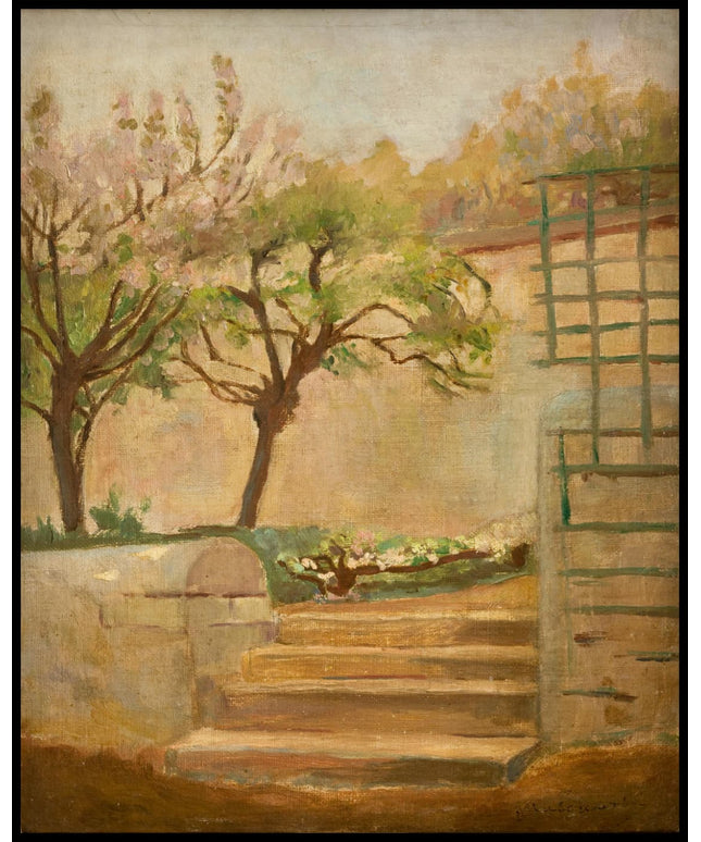 Landscape with Small Stairs