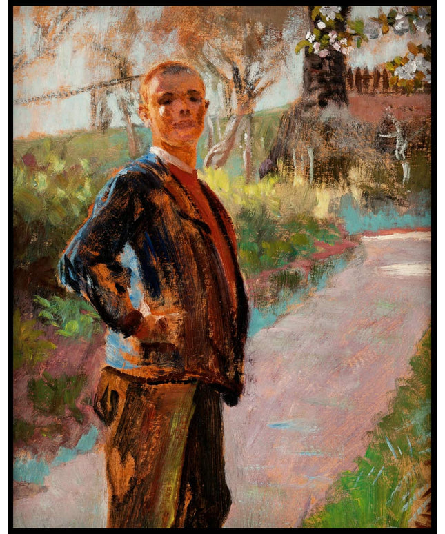 Landscape with the Artist's Son on a Path