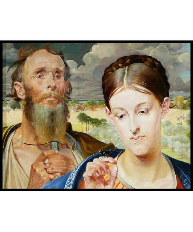 Music – left wing of the triptych