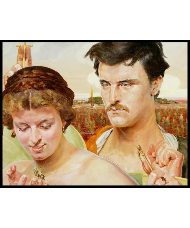 Music – right wing of the triptych