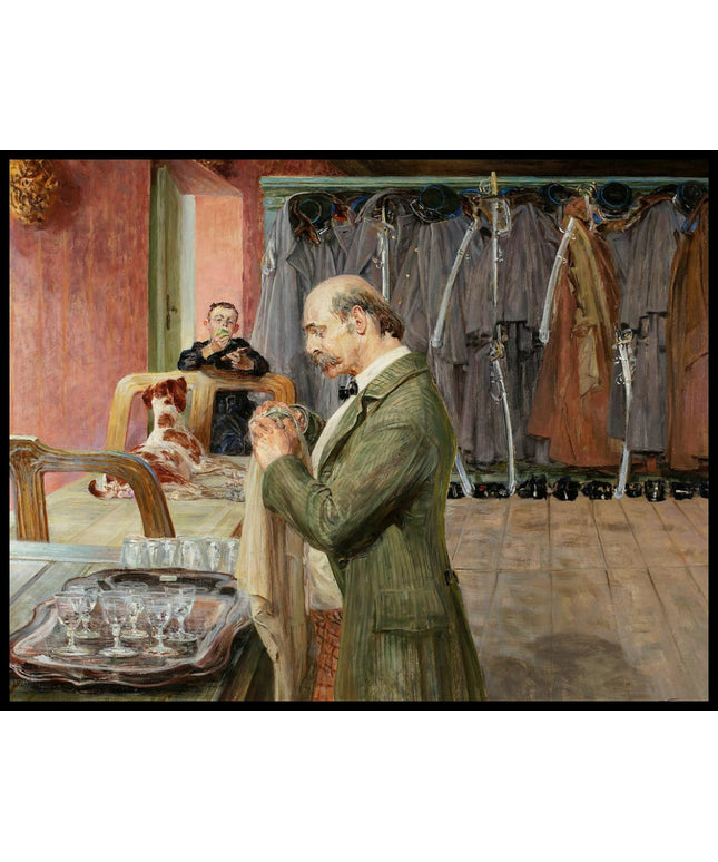 My life – central section of the triptych