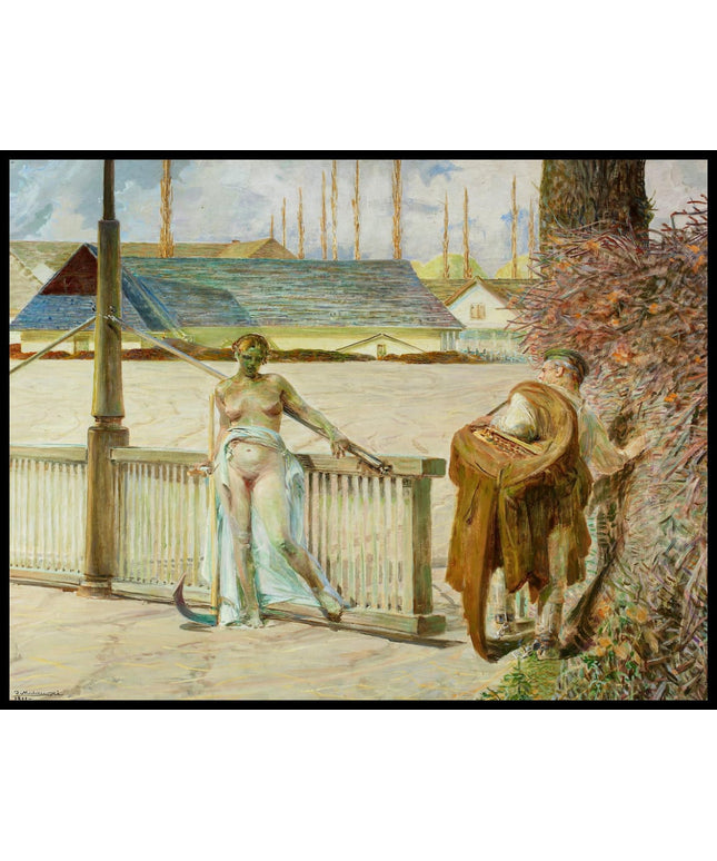 My life – right section of the triptych