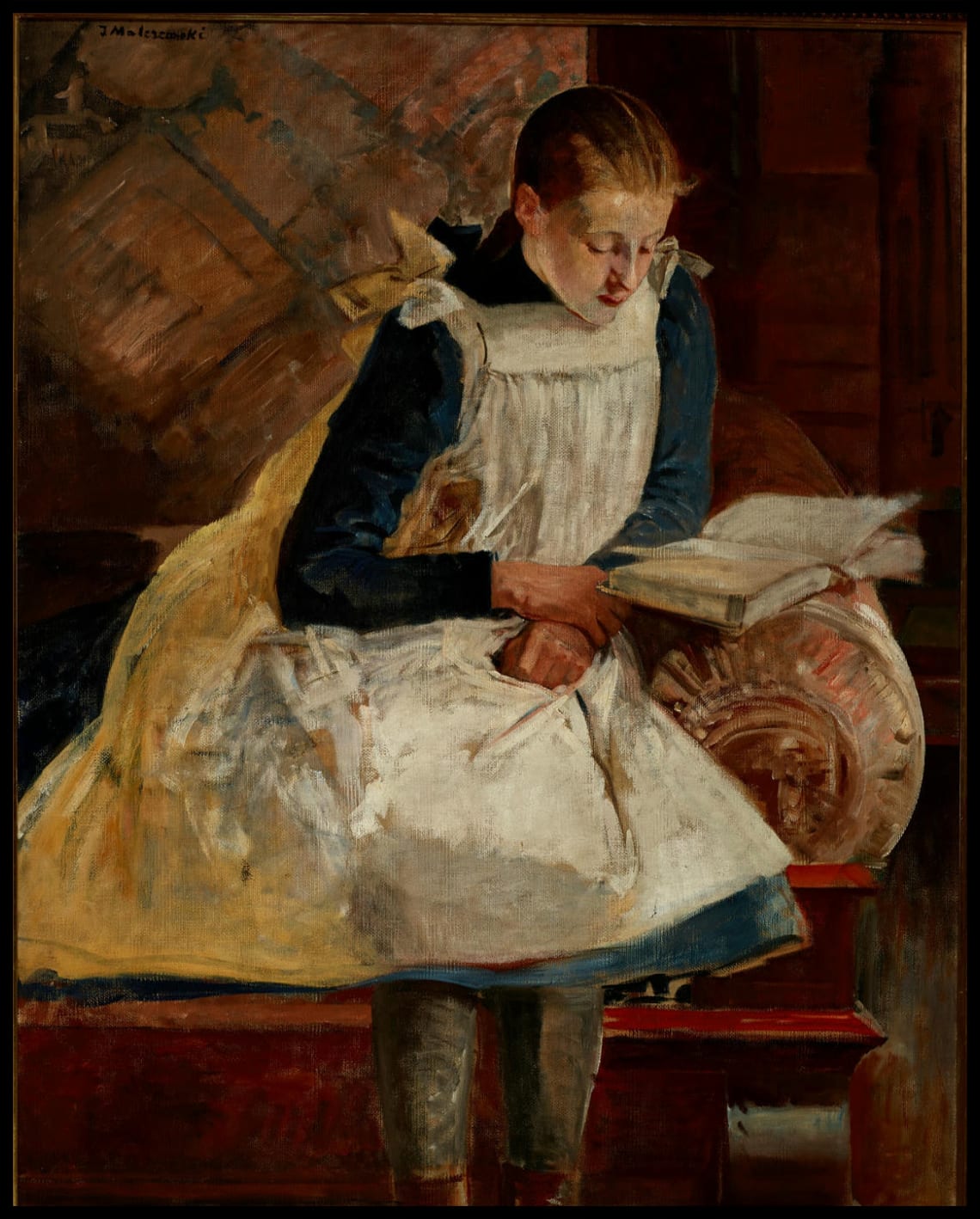 Portrait de la fille de l'artiste, Julia