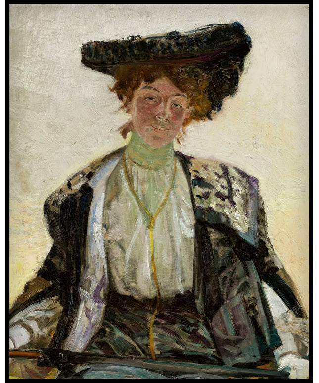 Portrait of Helena Sulima, actress