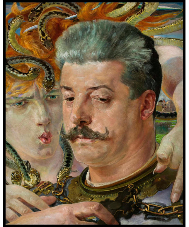 Portrait of Tadeusz Błotnicki with Medusa