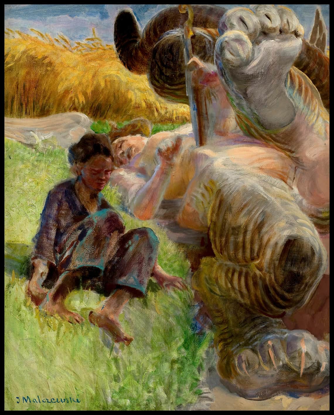 Berger et un harpy