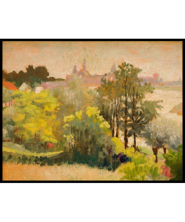 View of Krakow from Zwierzyniec